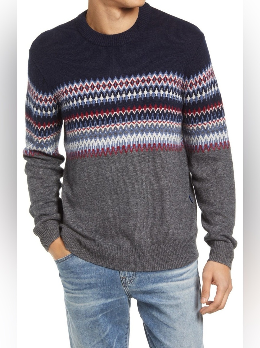 Vineyard Vines Fair Isle Crewneck Sweater